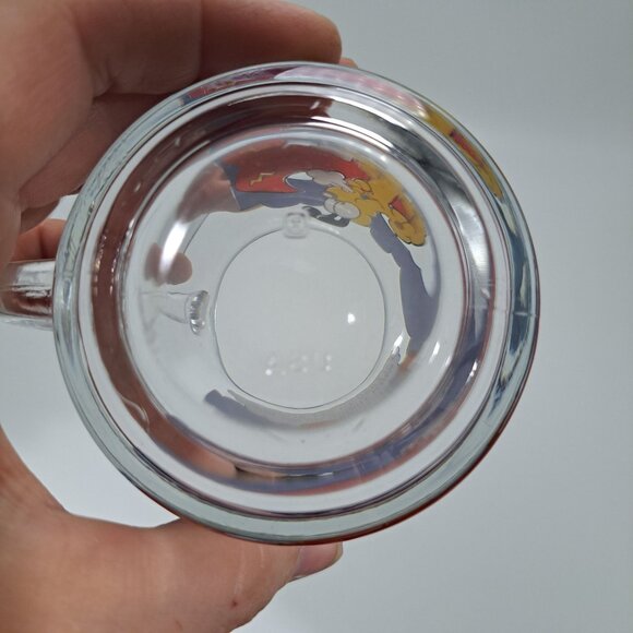 McDonalds Garfield Glass Mug Coffee Cup 1978 Cartoon By Jim Davis Cat Design - Picture 12 of 13